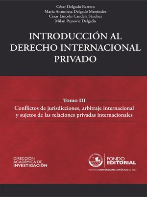 cover image of Introducción al derecho internacional privado